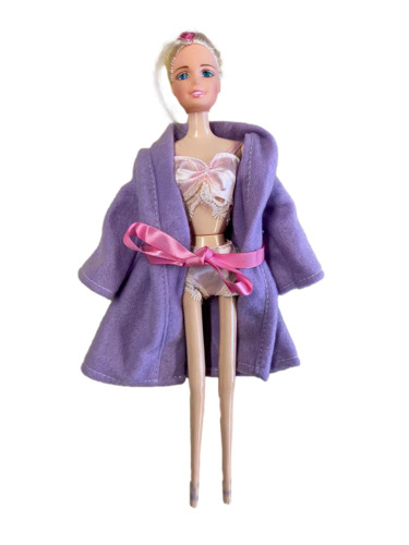 Doll size long dressing - doll's,