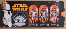 Star Wars EVOLUTIONS CLONE TROOPER TO STORMTROOPER MISB 2005 M1