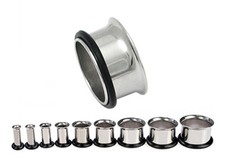 STEEL SINGLE FLARE TUNNELS EAR