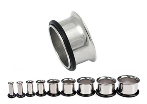 Steel single flare tunnels - single,