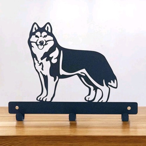 Husky dog lead hanger - dog,
