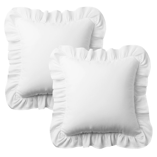 Chihutown 2pcs white ruffled - 2pcs,