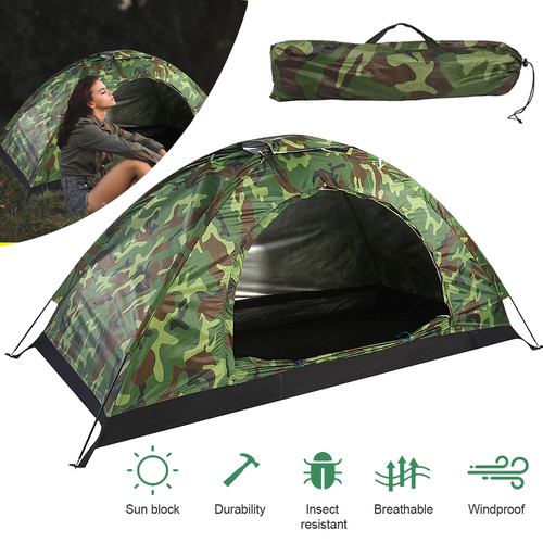 Pop hiking tent - up, 1-2