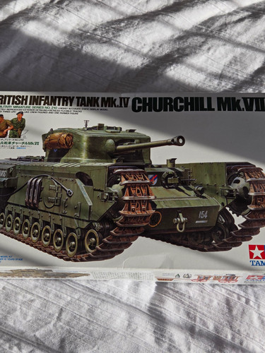 Tamiya churchill mk iv - tamiya, 1:35