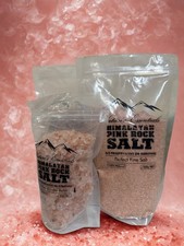 Himalayan Pink Salt Fine & Coarse – 500g / 1kg Packs – Natural Pure Mineral Salt