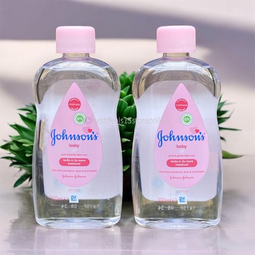 Johnsons baby oil 300ml - johnsons,