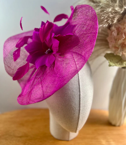 Elegant wedding fascinator - wedding,