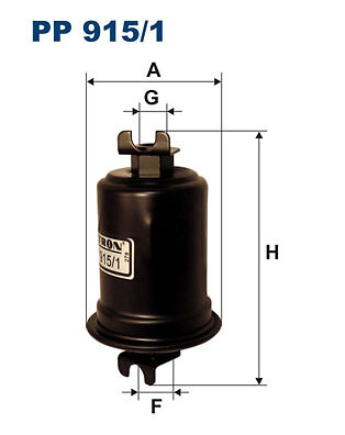 Fuel filter filtron 915 1 - filter, pp