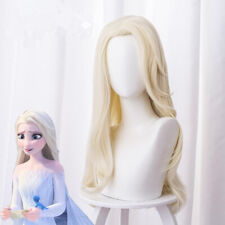 Fancy Dress Hairpiece Wig Womens Frozen Cosplay Elsa Anna
