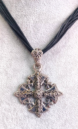 Vintage jerusalem cross - vintage,
