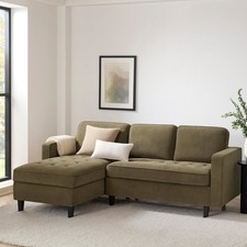 Dusk Sloane Olive Matte Velvet