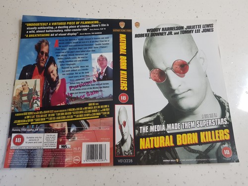 Natural born killers vhs - born,