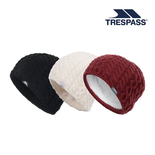 Trespass womens beanie knitted - womens,