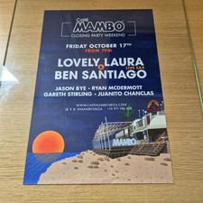 CLOSING WEEKEND 17/10/25 @