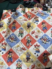 Hand Sewn Tote/shopping/beach Vintage Feel Cowboys/girls Michael Miller Fabric? 