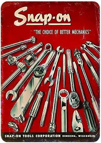 Snap tools old metal - snap-on, retro