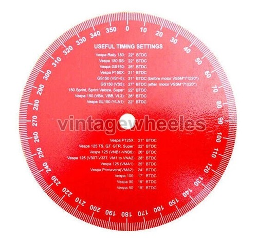 Vespa engine ignition flywheel - vespa,