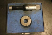 Fowler Bowers 0.75"-1" 3 Point Internal Bore Micrometer in Box + Setting Ring 