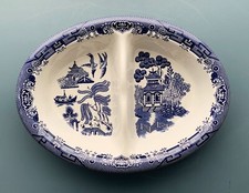Churchill Willow Pattern Oval