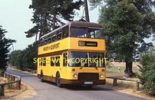 35mm original bus slide Priory of Gosport PHY 695S (Ex Bristol)