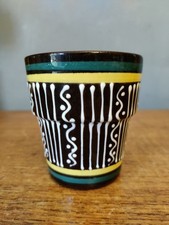 Plant Pot Pottery Planter Vtg