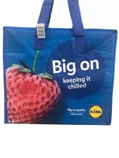 Lidl Insulated Cool Shopping Bag Chill Fresh Frozen Food