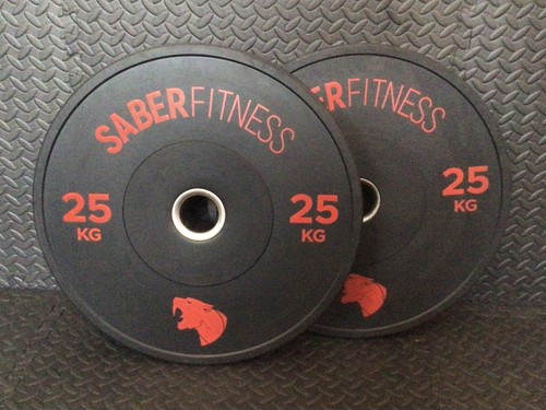 25kg bumper plates - 25kg, olympic