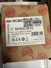 Wylex NHXS1B10 Compact RCBO