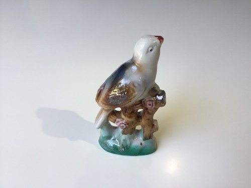 Vtg antique bird figurine - antique,