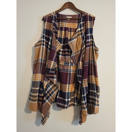 Cato vest women 28w purple - women,