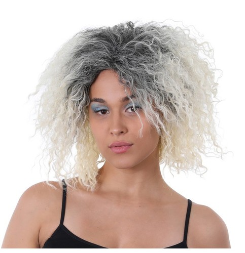 Women curly ombre - wig, –