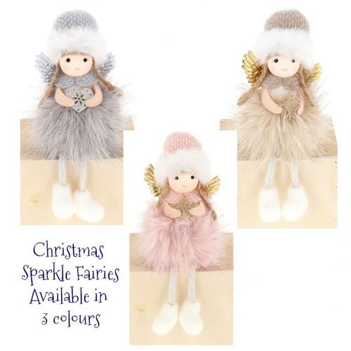 Sitting sparkle fairies - sitting,