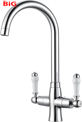 Traditional kitchen sink mixer - traditional,