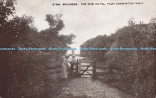 R267455 47349 Skegness The Vine Hotel from Coronation Walk Sepiatone Series Phot