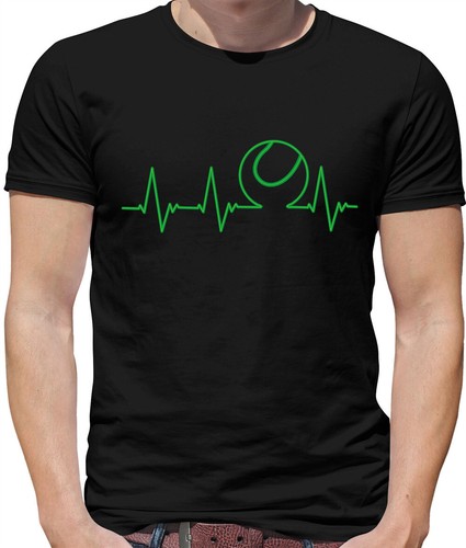 Heartbeat tennis mens shirt - heartbeat,