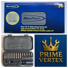 Blue Point 29pc 1/4" Socket Set BLPATSM1429 - As sold by Snap On(Bluepoint).