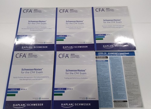 Kaplan schwesernotes cfa level - schwesernotes,