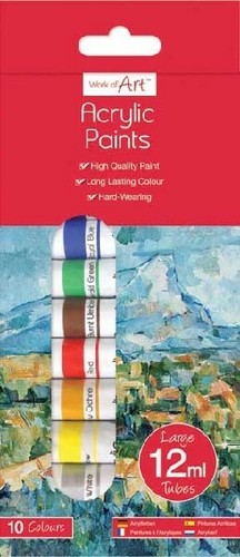 Acrylic colour paints - acrylic,