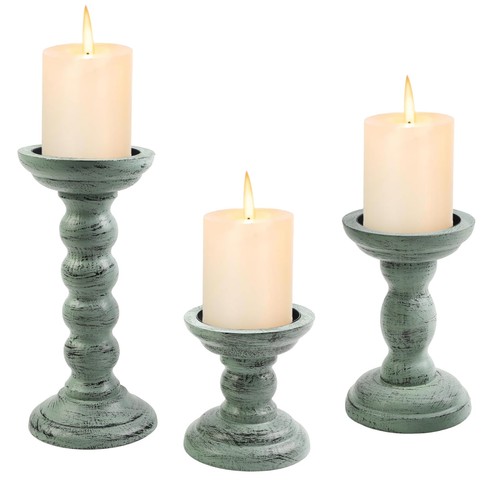 Set candle stick holders - candle,