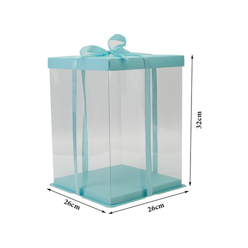 Inch clear pvc gift boxes - 8,