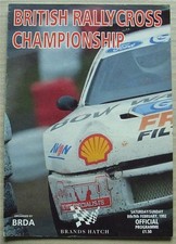 BRANDS HATCH 8/9 Feb 1992 BRDA