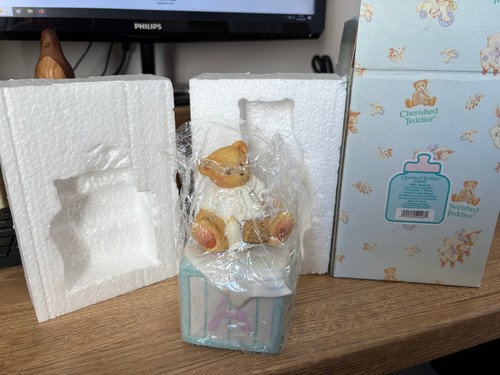 Cherished teddies music box - cherished,