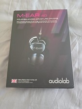Audiolab M-Ear 4D Iems. Mint Condition RRP £699