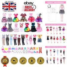 Fashion Doll Wardrobe Set: 43