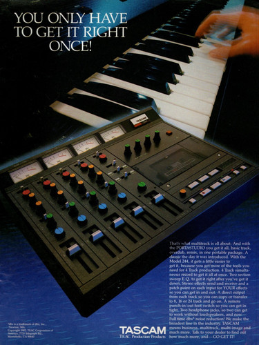 Vtg tascam 244 portastudio - tascam,