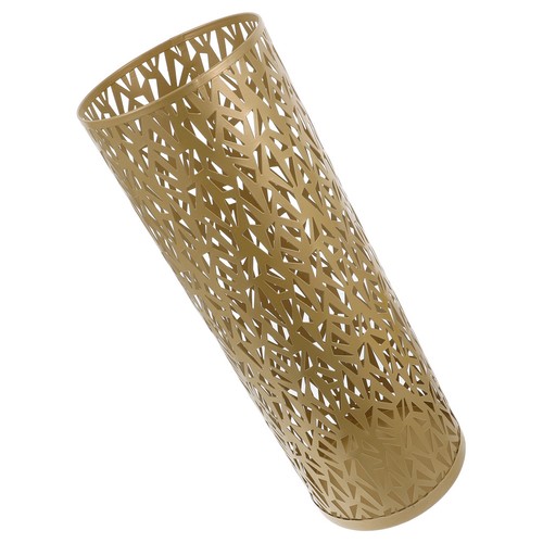Round golden iron umbrella - round,