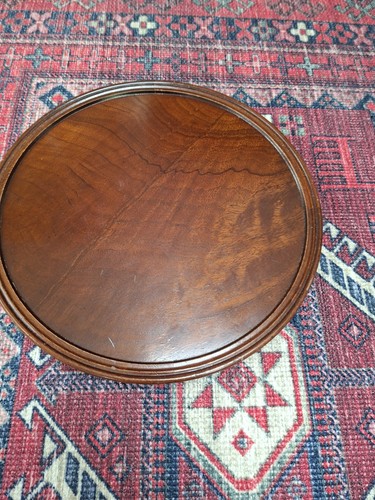 Antique mahogany tripod - antique,