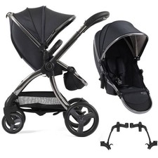 BabyStyle Egg 3 Baby Travel System Stroller Carrycot Tandem Seat & Adapter Kit