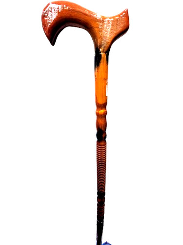 Wooden walking stick strong - walking,