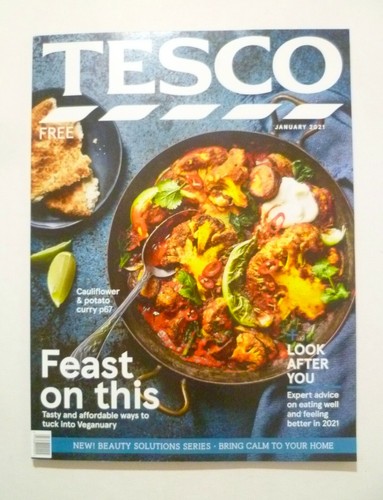 Tesco magazine january 2021 - tesco,